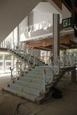 Main stair under construction